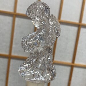 Mikasa Cherub Song Lead Crystal Bottle Stopper NWT